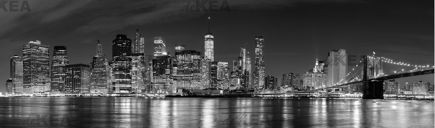 panele szklane deKEA_ Nowy York night